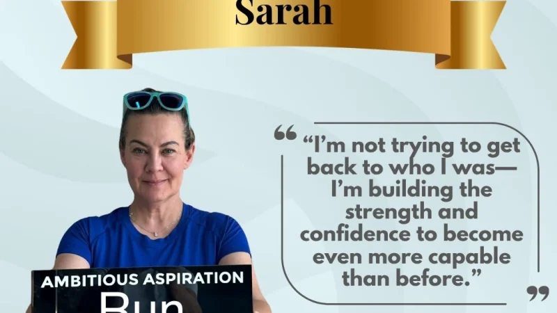 HELP US GIVE A HUGE RBC WELCOME TO SARAH! | Results Based Coaching