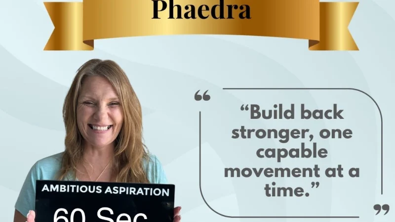 WELCOME TO THE RESULTS BASED COACHING FAMILY, PHAEDRA! | Results Based Coaching