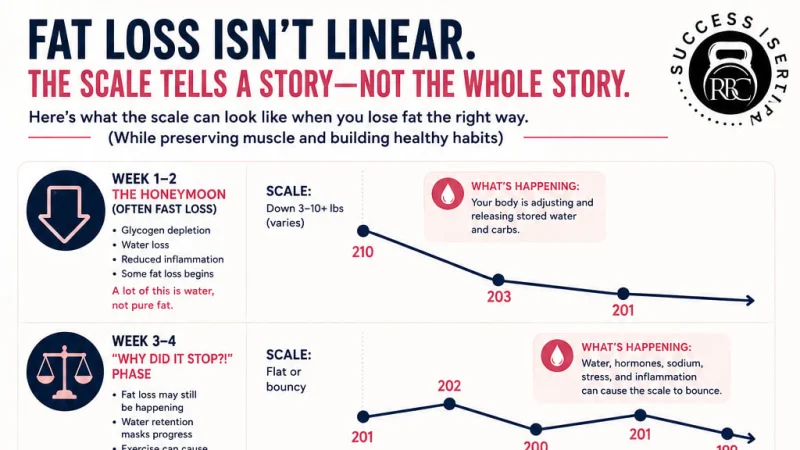 Why the Scale Lies During Fat Loss (And What's Actually Happening) | Results Based Coaching